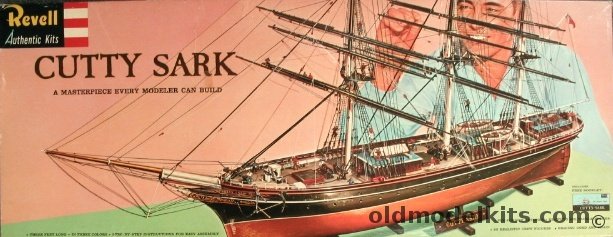 Revell 1/96 Cutty Sark 3' Long, H364 plastic model kit